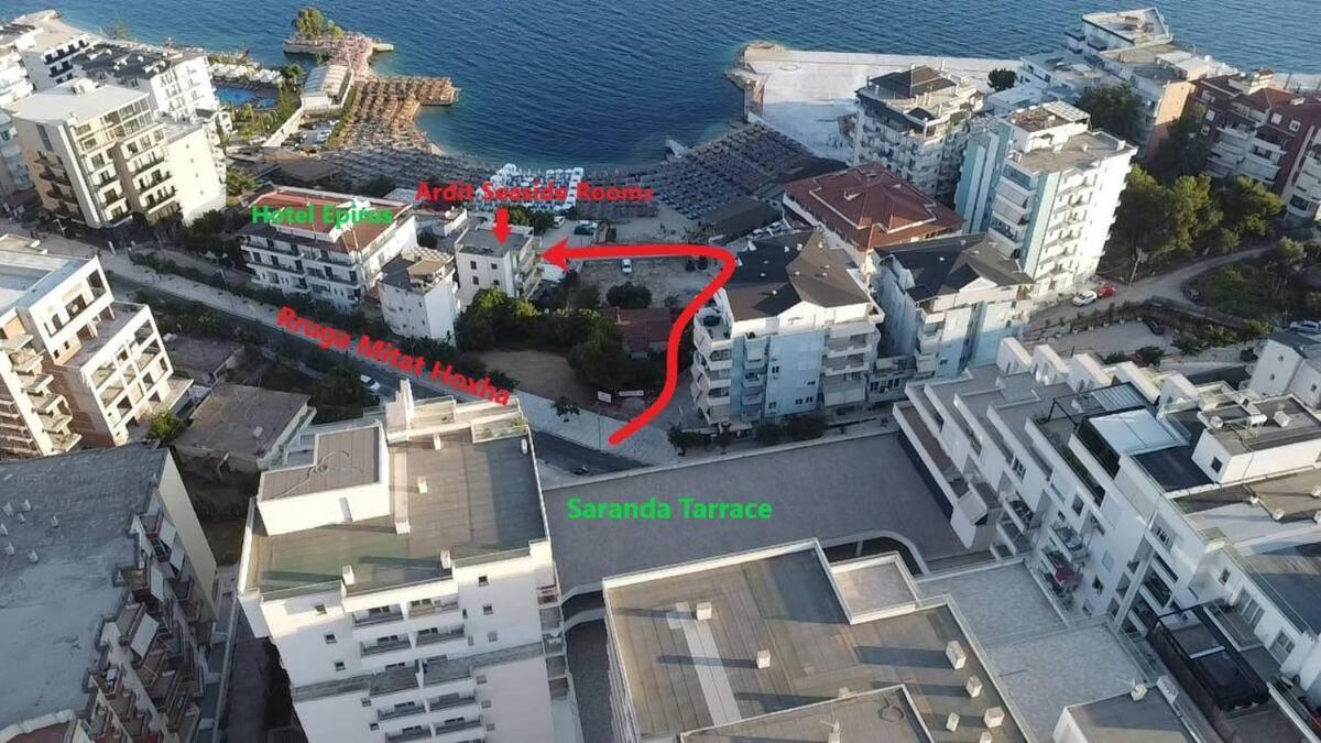Ardit Seaside Rooms Σαράντα Εξωτερικό φωτογραφία